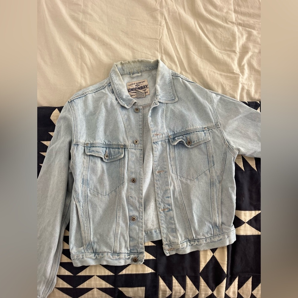 UNIONBAY Blue Jean Jacket Classic Trucker Style